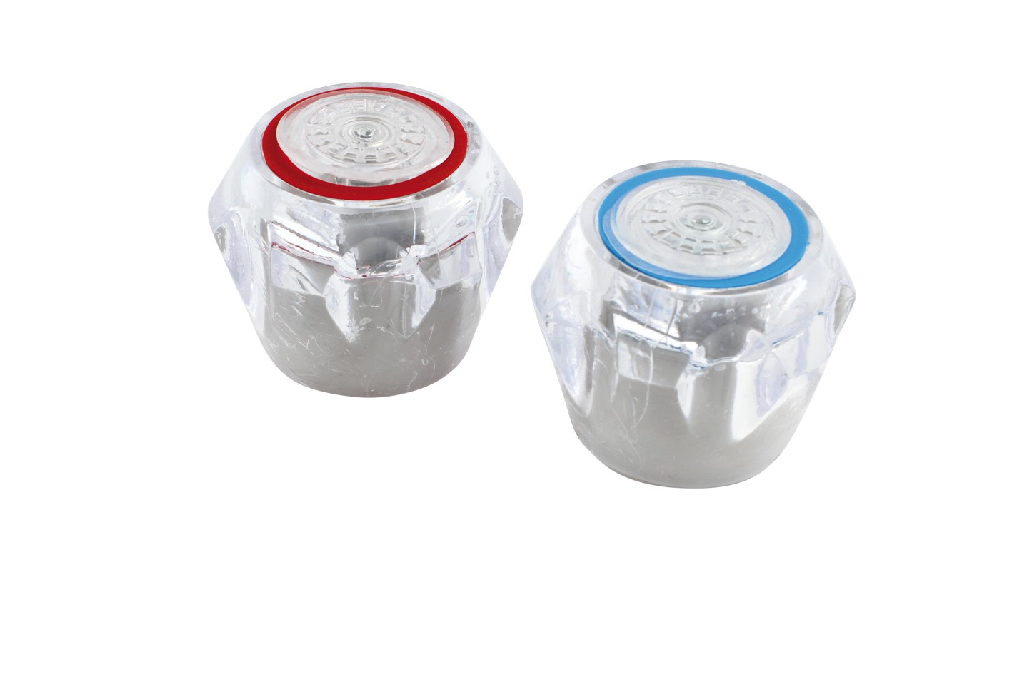 Pokrętło Primula przezroczyste 1/2", 3/8"