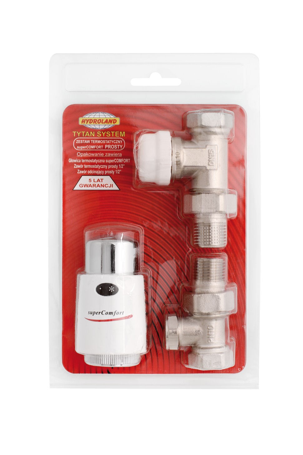 Zestaw termostatyczny SuperComfort prosty