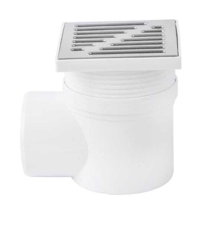 Kratka kanalizacyjna regulowana, ruszt nierdzewny