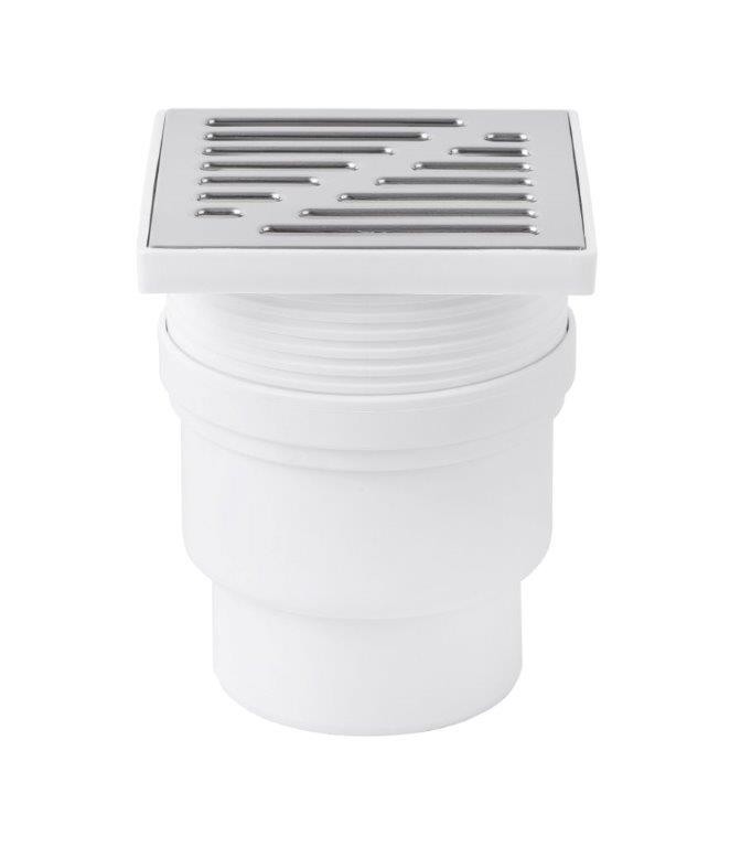 Kratka kanalizacyjna regulowana, ruszt nierdzewny