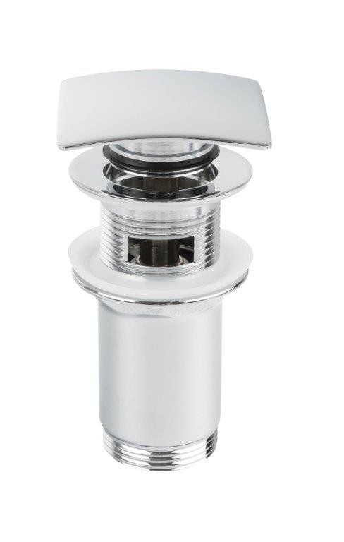 Korek spustowy klik-klak 5/4 kwadratowy z tuleją