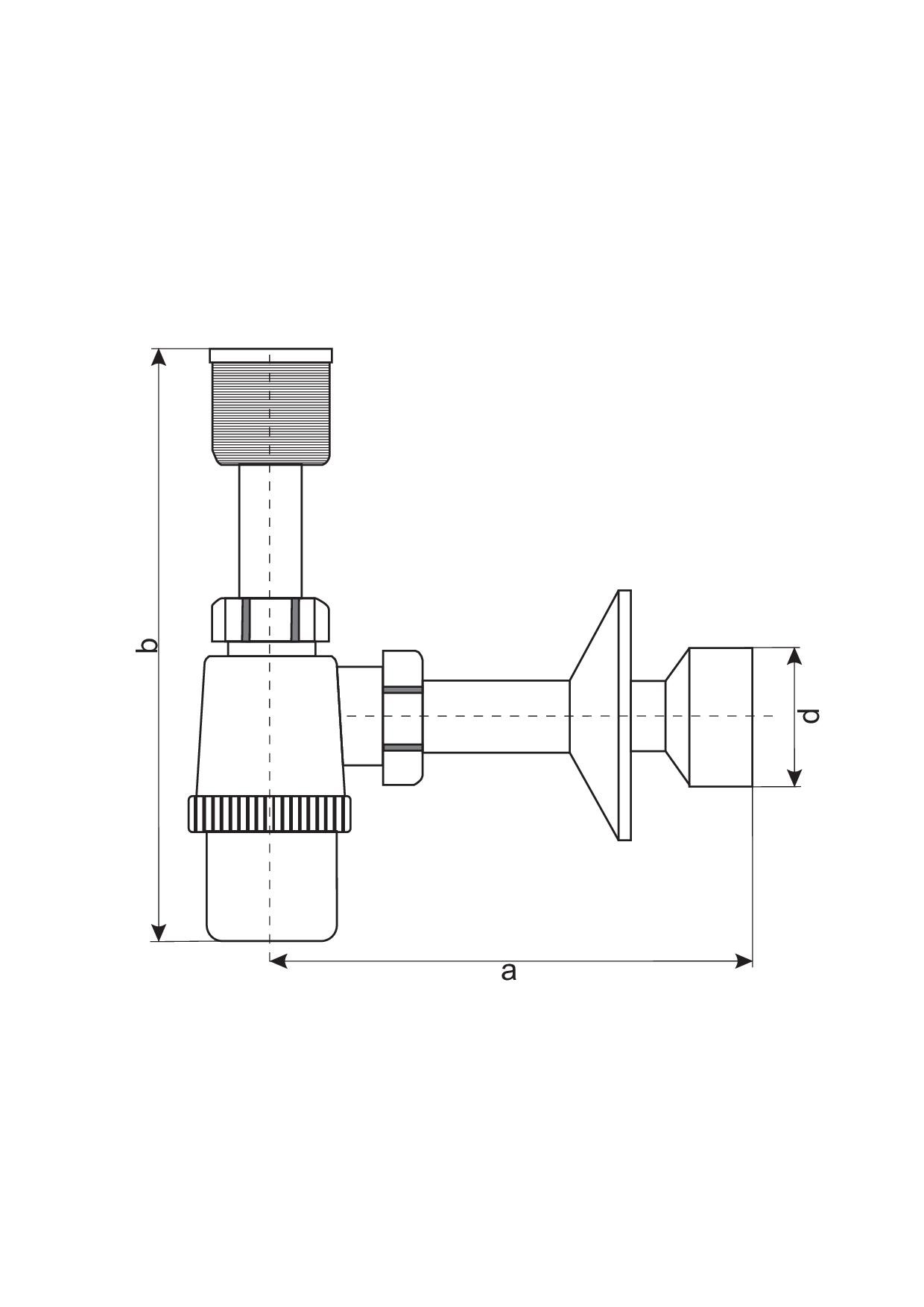 Syfon pisuarowy fi 50