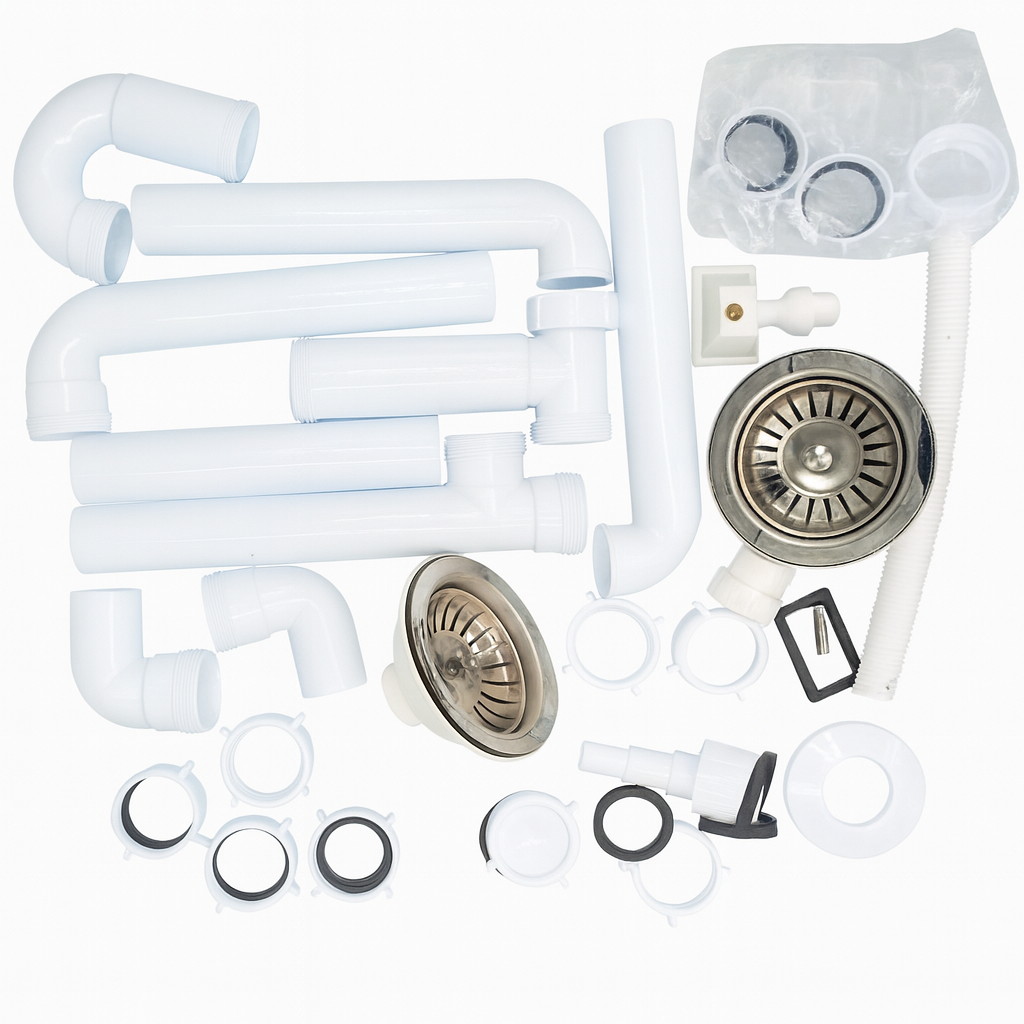 Syfon rurowy 2-komorowy oszczędzający (115)