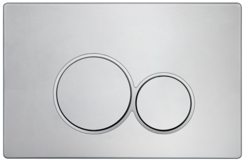 Przycisk spłukujący H2 satyna