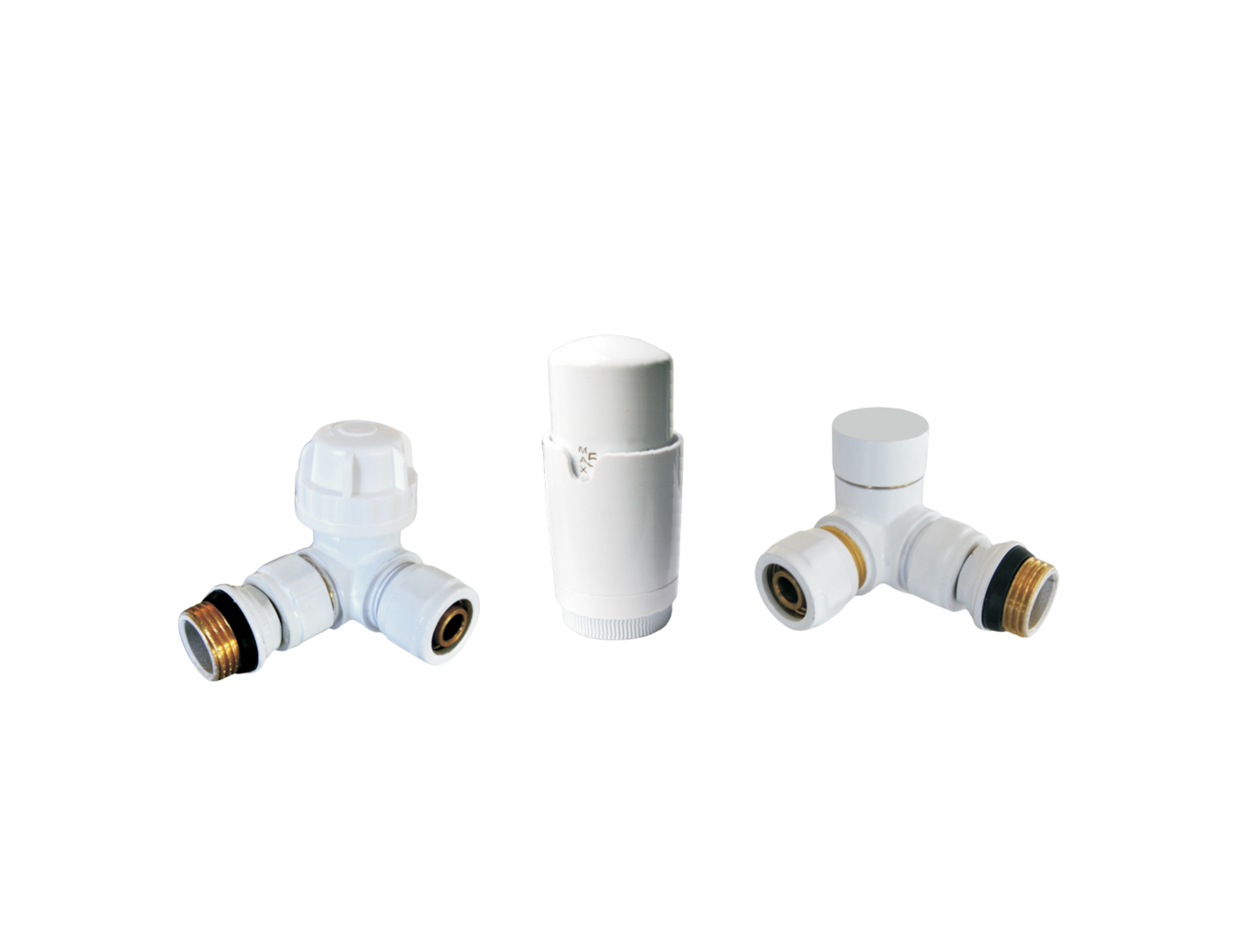 Zestaw termostatyczny zespolony środkowy kątowy