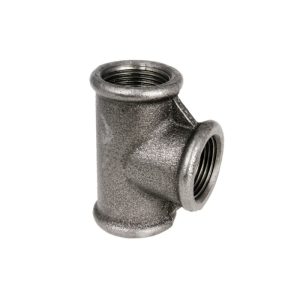 Trójnik redukcyjny czarny nakrętny