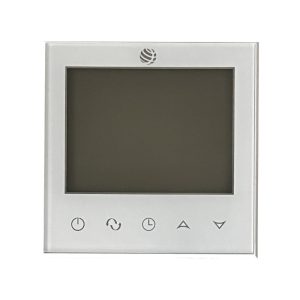 Tygodniowy przewodowy regulator temperatury dotykowy Wi-Fi biały
