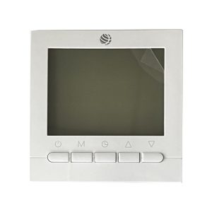 Tygodniowy przewodowy regulator temperatury biały PLUS