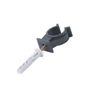 Uchwyt do rur pojedynczy ze śrubą i kołkiem