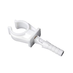 Uchwyt do rur pojedynczy ze śrubą i kołkiem