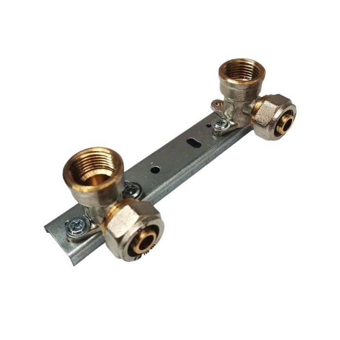 Listwa z kolanami skręcanymi GW 1/2 X 16 PEX