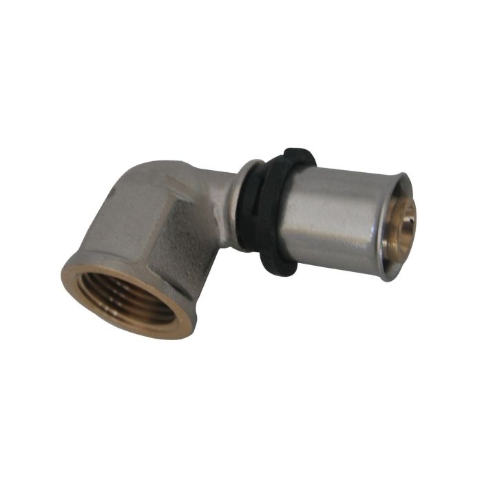 Kolano zaciskowe 90° TYTAN PEX-GW