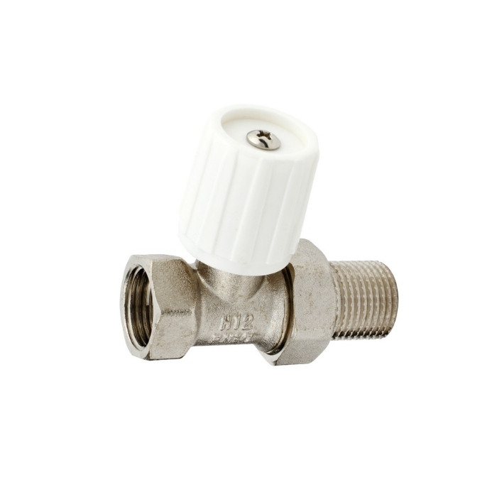 Zawór grzejnikowy prosty 1/2" EC