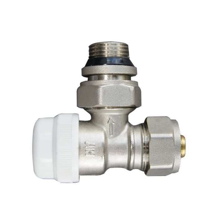 Zawór termostatyczny kątowy do PEX 1/2" x 16