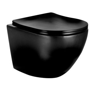 Miska podwieszana KARAT czarny mat