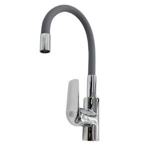 EMMA FLEX bateria zlewozmywakowa stojąca z szarą wylewką