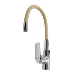 EMMA FLEX bateria zlewozmywakowa stojąca z beżową wylewką