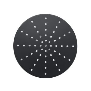 Deszczownica okrągła czarna