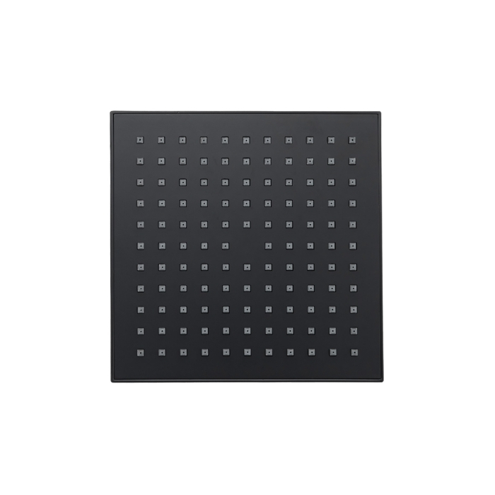 Deszczownica kwadratowa czarna