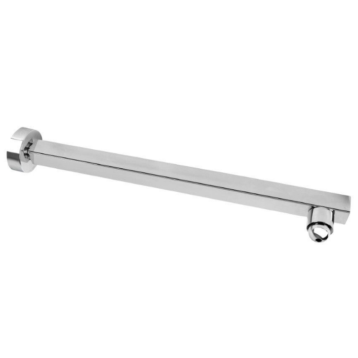 Ramię natryskowe z mocowaniem ściennym kwadratowe 1/2"