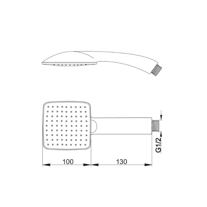 PAOLA rączka natryskowa