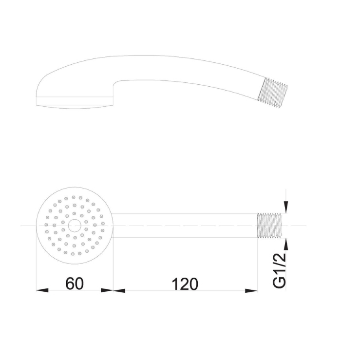 MARGARITA rączka natryskowa