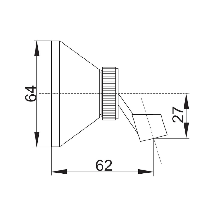 Uchwyt natrysku punktowy przegubowy