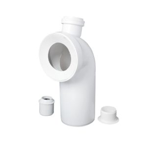 Kolano WC Ø 110 z wyjściem  Ø 50