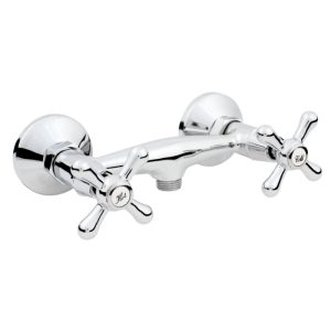 Retro bateria natryskowa ścienna bez natrysku