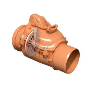 Zasuwa burzowa pomarańczowa