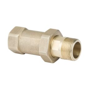 Szybkozłącze z dwoma zaworami stopowymi do naczynia przeponowego 3/4"