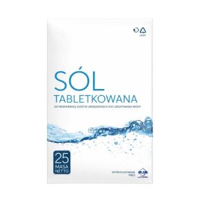 Sól tabletkowana do zmiękczaczy