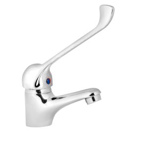 Bateria Atut umywalkowa 1-otw. z uchwytem łokciowym