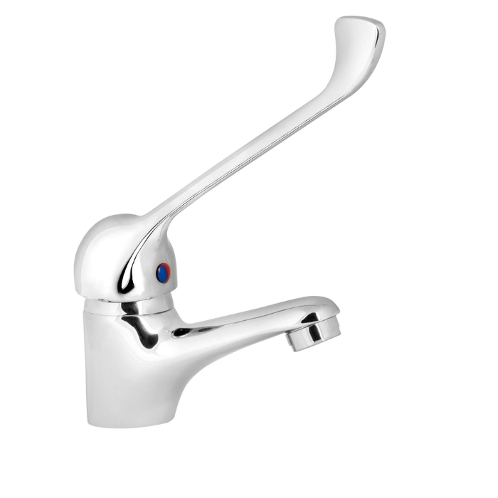 Bateria Atut umywalkowa 1-otw. z uchwytem łokciowym