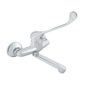 Bateria Joker umywalkowa ścienna z uchwytem łokciowym