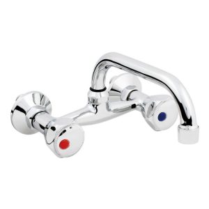 Standard bateria umywalkowa ścienna