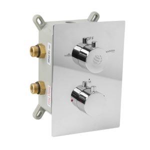 BATERIA PODTYNKOWA TERMOSTATYCZNA 2-FUNKCYJNA NERO/SENJA